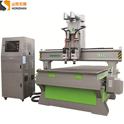  HZ-R1325 Two Spindles CNC Router 4*8ft with Vacuum Table