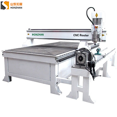  HZ-R1325 4 Axis CNC Router with Rotary Device
