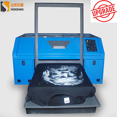  Upgrade! Latest Wearable Platen DTG Printer A2 Size HZ-T2A Use Original Epson Print Host
