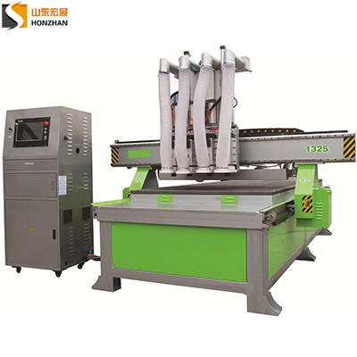  HZ-R1325 Four Spindles Woodworking CNC Router 4*8ft with Dust Collector