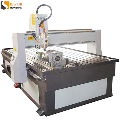  HZ-R1325 Woodworking Flat Cylinder Integrated CNC Router With Rotary Attachment